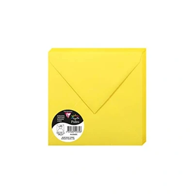 Imagen de Clairefontaine 50023 C Pack de 20 sobres 16,50 x 0,10 cm, color soleil