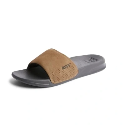 Imagen de Reef ONE Slide Sandalias planas, Hombre, Talla: 36, Grey/tan Fibra sintética