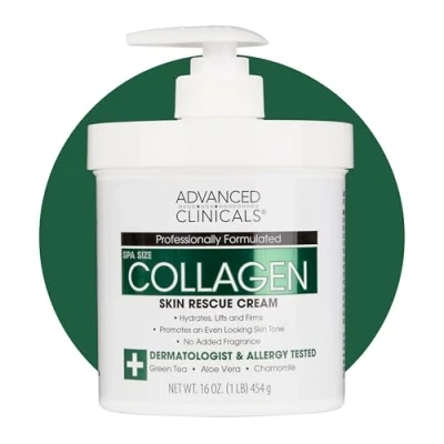 Imagen de Advanced Clinicals Collagen Skin Rescue Lotion by