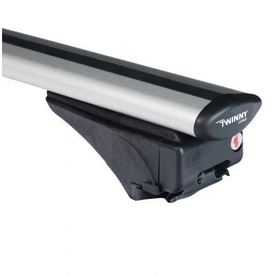 Imagen de Twinny Load TLF01 Alu Fly 124cm 7914249 barras portaequipaje para rieles de techo abierto, cerrado 124cmcm 50kg