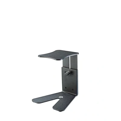 Imagen de K&amp;M 26772 soporte para monitor de sobremesa Negro, fabricado en acero regulable altura con un diseño innovador