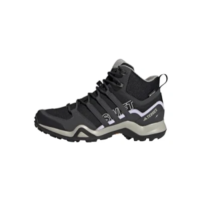 Imagen de Adidas Terrex Swift R2 MID Goretex Hiking Zapatillas de senderismo, Mujer, Talla: 39 1/3, Core black/dgh solid grey/purple tint Zapatos
