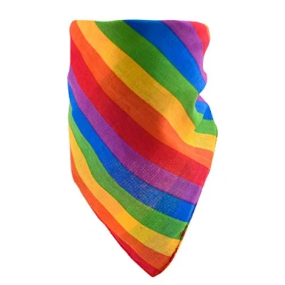 Imagen de TRIXES Panuelo de Arco Iris Los Regalos del LGBTQA+ Algodon Multicolor Accesorios Orgullo Accessorios Cabeza