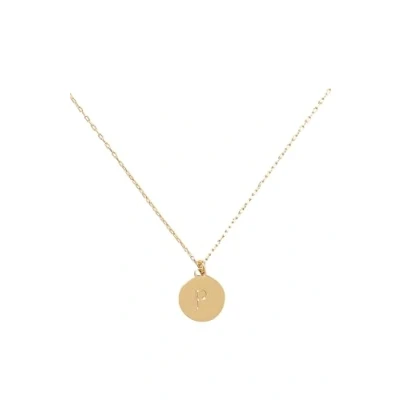 Imagen de Kate Spade New York Minicolgante Con Inicial P, Dorado