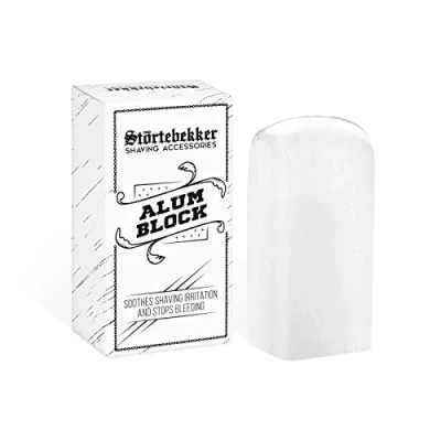 Imagen de Störtebekker® piedra de alumbre para el sangrado después del afeitado Alivia la piel con una cuchilla/navaja afeitar tiene un efecto antiséptico