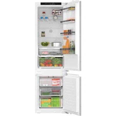 Imagen de Bosch Frigorífico combi integrable, Serie 4, NoFrost, VitaFresh XXL, Muy Silencioso, Compresor con tecnología Inverter, Blanco, KIN96VFD0.