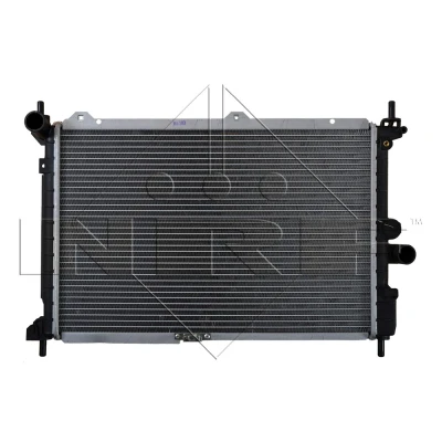 Imagen de NRF 50126 Radiador, refrigeración del motor Aluminio 530 346 42 con piezas de montaje Aletas soldadas OPEL: Astra F Berlina, CC
