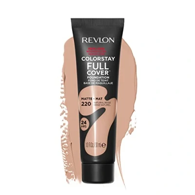 Imagen de Revlon ColorStay Full Cover Base de Maquillaje SPF10 (#220 Natural Beige) 40 g