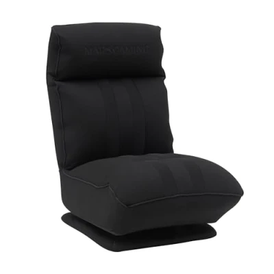 Imagen de MARSGAMING MGC Throne, Sofá Gaming Ergonómico, Base con Rotación 360, Respaldo y Reposacabezas Ajustables, Espuma de Alta Densidad, Diseño Versátil Plegable, PC Estructura Robusta, Negro