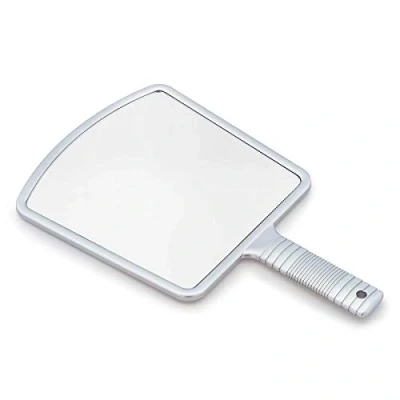 Imagen de Termix Espejo Profesional De Peluquería. Color Plata. Ergonómico Y Manejable. Aumenta La Imagen Reflejada Sin Distorsionarla, Permitiendo Observar El Look Final Al Detalle.
