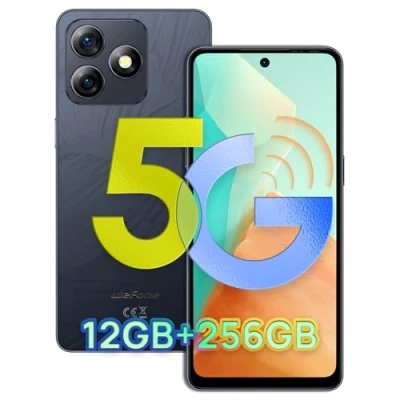Imagen de Ulefone Note 18 Ultra 5G Teléfono Móvil Libres 2024, 12GB+256GB/SD 2TB, Cámara 50MP+50MP+32MP, Moviles 6,78&quot; FHD+ 90Hz, Batería 5450mAh 18W, Smartphone Android 13, Dual SIM/GPS/NFC