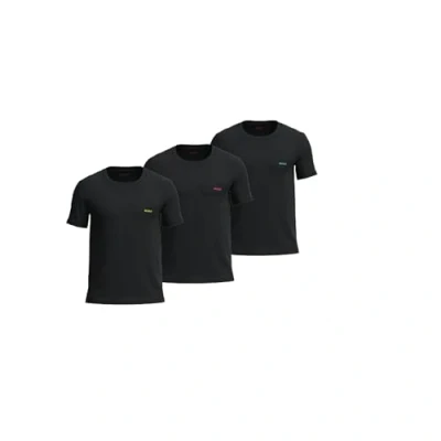 Imagen de HUGO Triplet 3 PACK Camiseta de pijama, Hombre, Talla: Medium, Black