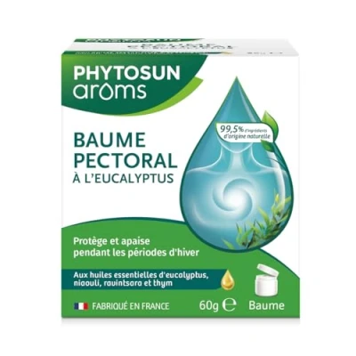 Imagen de Phytosun Aromas Bálsamo Hiver Eucalyst, con aceites esenciales, 60 g