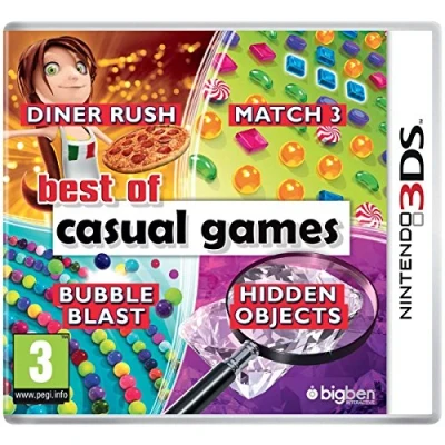 Imagen de Bigben Interactive Best of Casual Games vídeo Juego (Nintendo 3DS, Arcada, E (para todos))