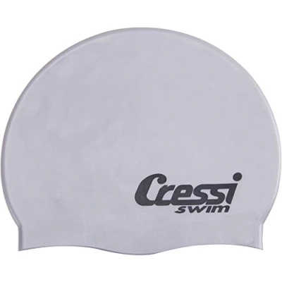 Imagen de Cressi Silicone Cap Gorro de baño, Unisex Adulto, Azul Oscuro, Uni