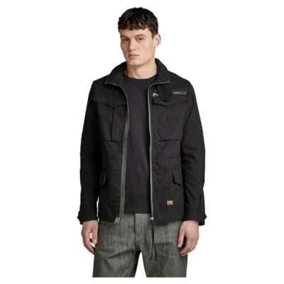 Imagen de G STAR Rovic Slim Field Jacke Chaquetas, Negro (dk Black D24282 D389 6484), S Hombres