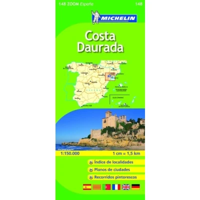 Imagen de Mapa Zoom Costa Daurada: No. 148 (Mapas Michelin)
