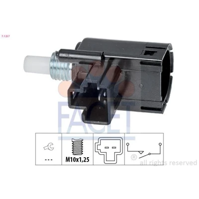 Imagen de FACET 7.1257 Conmutador, accionamiento embrague (control veloc.) Made in Italy OE Equivalent TOYOTA: Yaris II Hatchback, RAV4 III SUV