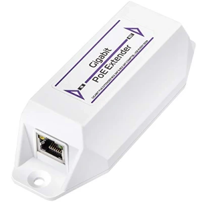 Imagen de Cudy PoE10 Extensor PoE Gigabit de Puerto único, 10/100/1000 Mbps, Repetidor 1 Canal/Amplificador PoE/Amplificador PoE, Montaje en Pared, Conexión Cadena, Cumple con IEEE 802.3at / 802.3af