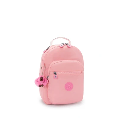 Imagen de Kipling BACK TO Seoul Mochila escolar para niños, Talla: One Size, Coral sea