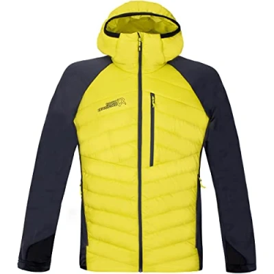 Imagen de ROCK EXPERIENCE REMJ10251 ECO MANITOBA HYBRID Jacket Men 1810 CITRONELLE+1330 BLUE NIGHTS XXL