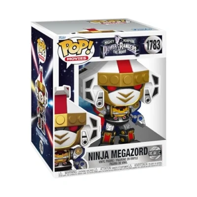 Imagen de FUNKO Pop! Super: Mighty Morphin Power Rangers Ninja Megazord Metálico Movie Figura de Vinilo Coleccionable Idea Regalo Mercancia Oficial Movies Fans