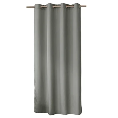 Imagen de ED ENJOY HOME Basic Cortina Decorativa, Poliéster, Gris Claro, 140 x 240cm