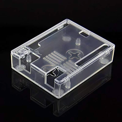Imagen de Carcasa ABS UNO R3 Protectora para Arduino / WiFi REV2 REV3 R4 Minima/UNO (Transparente)