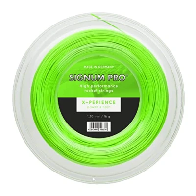 Imagen de Signum Pro X periencia 1.30 PERIENCE Carrete DE 1,30 mm, 16 g, 200 m, Cuerdas Tenis, Verde, mm