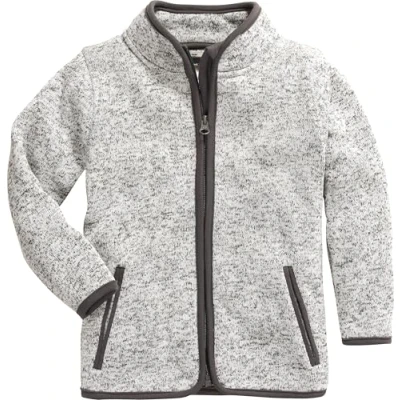 Imagen de Playshoes Knitted Fleece Jacket Chaqueta, Grey, 152 Unisex niños