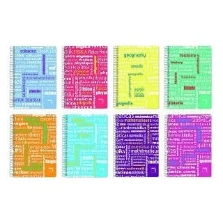 Imagen de Pacsa Cuaderno asignaturas 80 Hojas 4x4 Tapas Polipropileno Folio 90gr Idiomas 4u
