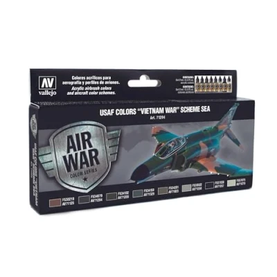 Imagen de Vallejo AV &quot;Vietnam guerra USAF colores sistema de&quot; Mar modelo aire Set