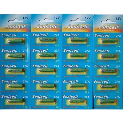 Imagen de Eunicell 20 pilas alcalinas 12 V A27 27 A Mn27 Gp27a