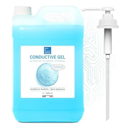 Imagen de Gel Conductor Aparatologia Estetica Profesional: Radiofrecuencia, Microcorriente Facial, Ultrasonidos, Electrodos, Cavitacion, Depilacion IPL, Laser 5000 ml