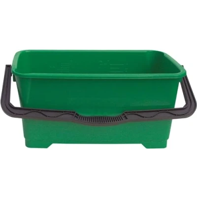 Imagen de Unger cubo de 28 litros (cubo para lavar ventanas 45 cm, con 2 picos, capacidad, grande ventanas) QB220
