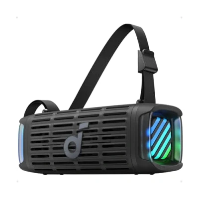 Imagen de Soundcore Boom 3i de Anker, Altavoz Bluetooth Exterior, IP68, Flotante, Resistentes al Agua Salada, BassUp 2.0, portátil 50 W, 5.3, 16 h, TWS, Kayak/Pesca/Camping