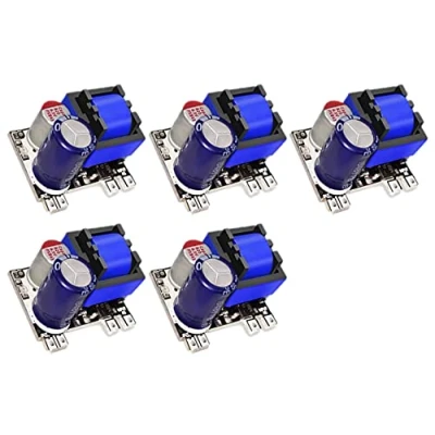Imagen de TECNOIOT 5pcs AC DC 5V 1000mA Módulo de Fuente alimentación Reductor conmutación Baja ondulación