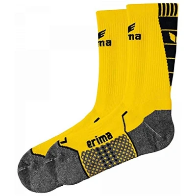 Imagen de Erima 318614 Calcetines de Deporte, Unisex niños, Amarillo/Negro, 29 32