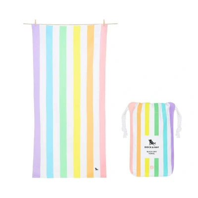 Imagen de Toalla Playa Extra Large Microfibra Summer Rainbow Personalizable