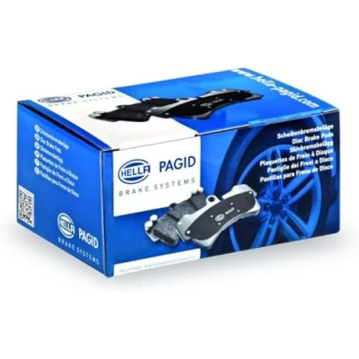 Imagen de HELLA 8DB 355 041 131 Juego de pastillas freno con avisador acústico desgaste accesorios HYUNDAI: Sonata VII
