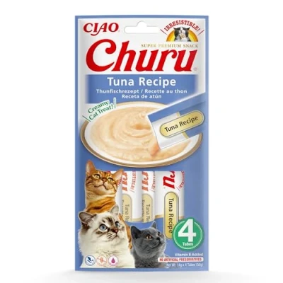 Imagen de CHURU Cat Receta DE ATUN Display 4X 14GR