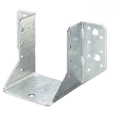 Imagen de Alberts 335342 Soporte en U, Tipo A, Galvanizado Sendzimir, 76 x 90 mm, Juego de 25