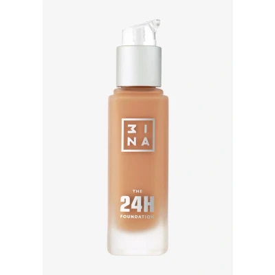 Imagen de 3INA MAKEUP The 24H Foundation 621 Base de Maquillaje Arena oscura con Subotono Neutro Cobertura Total Duración y Resistente al Agua Vegan Cruelty Free