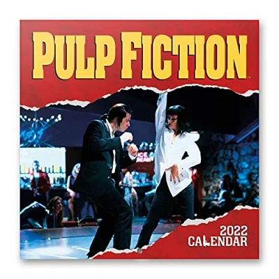 Imagen de Grupo Erik Calendario Pulp Fiction 2022 pared pared│ mensual Producto con licencia oficial