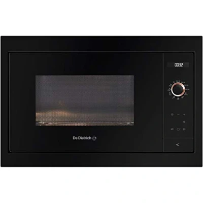 Imagen de De Dietrich DME7121A Integrado Solo Microondas (Integrado, microondas, 26 L, 900 W, Giratorio, Tocar, Negro)
