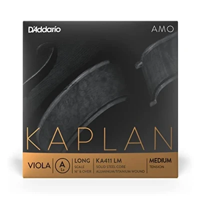 Imagen de D&#039;Addario KA411 LM Long Scale Medium Tension Kaplan Amo Viola A String