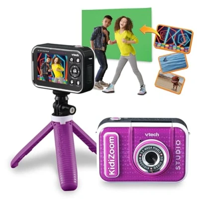 Imagen de VTech KidiZoom 80 531814 Video Studio HD Lila