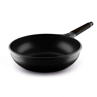 Imagen de Castey Wok Inducción 28 cm Mango Negro