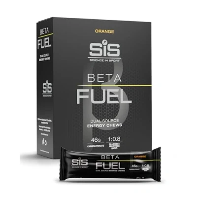 Imagen de Science in Sport Beta Fuel Barra 6 x 60g Naranja Barras Energéticas Veganas con 46g de Carbohidratos, Carbohidratos como Proveedores Ideales Energía para el Entrenamiento Intensivo