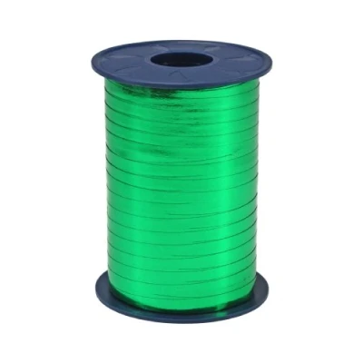 Imagen de C.E. PATTBERG MEXICO cinta regalo color verde metalizada, 400 m embalar para rizar envolver regalos, 5 mm de ancho, accesorios decoración y manualidades decorativa toda ocasión
